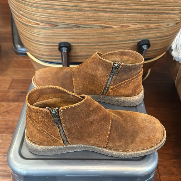 Born Suede Tora  Booties — Brown - Picture 6 of 9